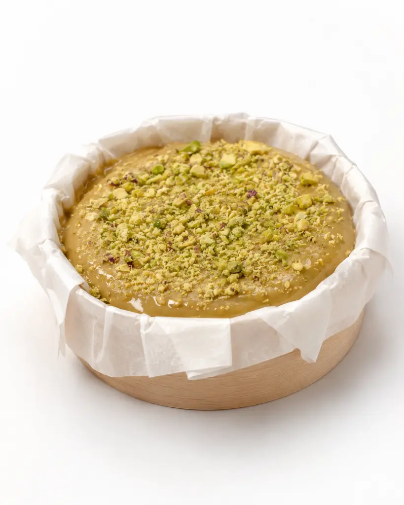 queso con pistacho