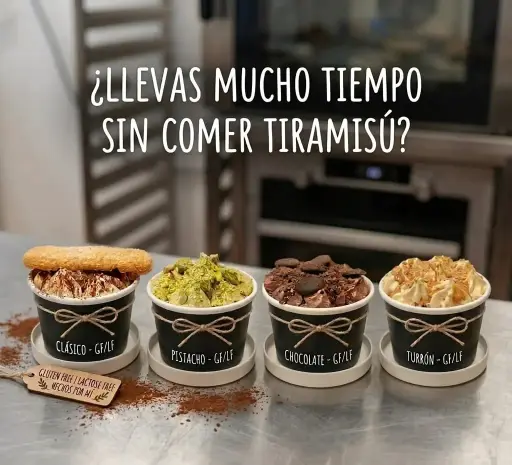  Tiramisú individual